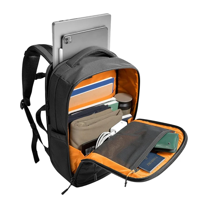 tomtoc Waterproof Laptop Backpack 16" Black T73M1D1