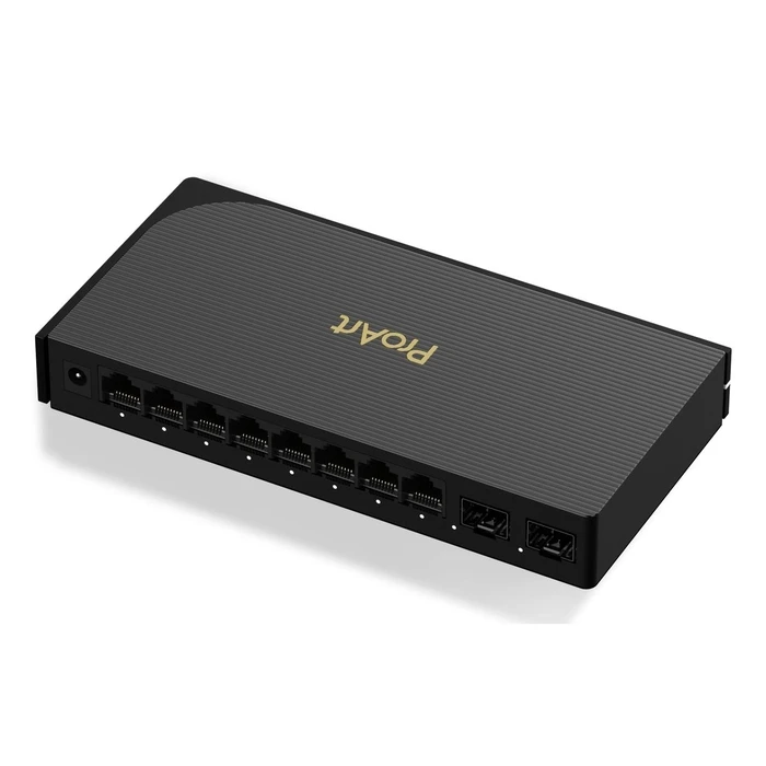 ASUS ProArt PQG-U1080 Switch with 8 Gigabit (1Gbps) Ethernet Ports and 2 SFP Ports