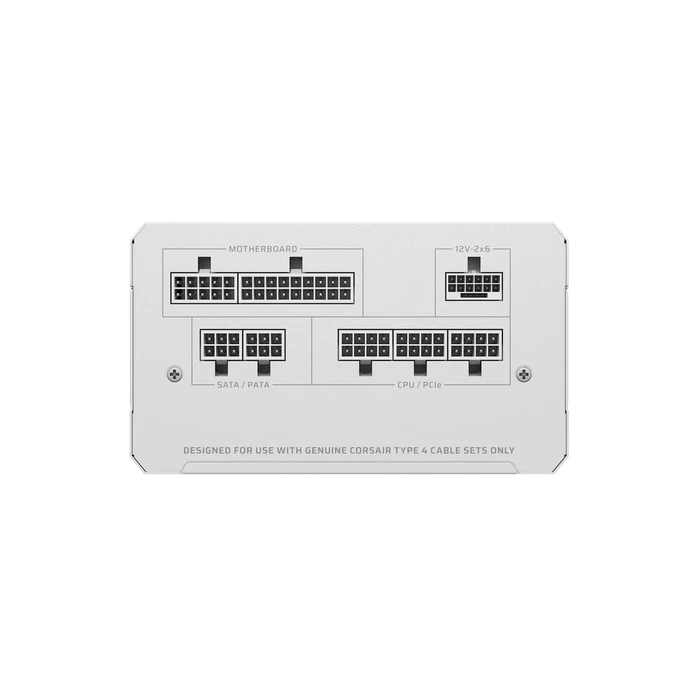 CORSAIR RM850e White (3rd Gen) ATX 3.1 850W (CP-9020338-EU)