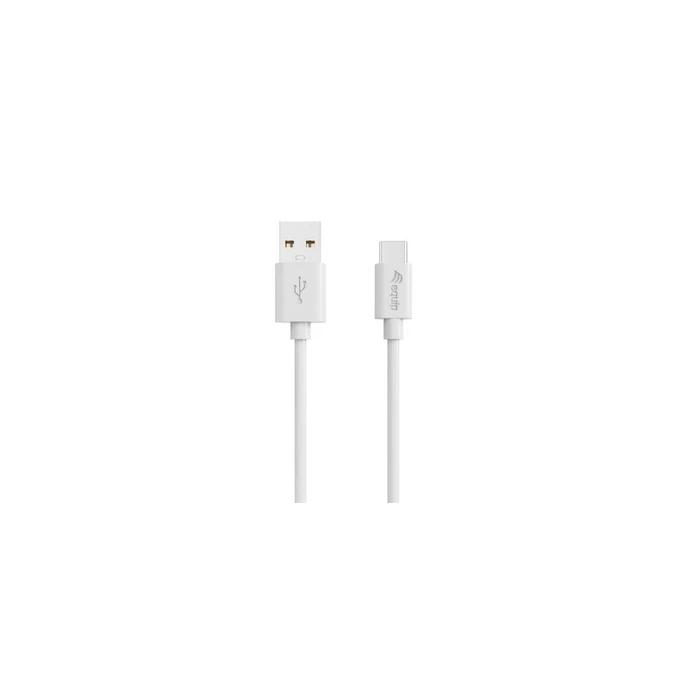 Equip USB 2.0 Cable USB-C (male) to USB-A (male) 0.3 m White — Model 128845