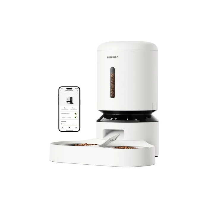 PETLIBRO Granary WiFi Dual Food Tray White