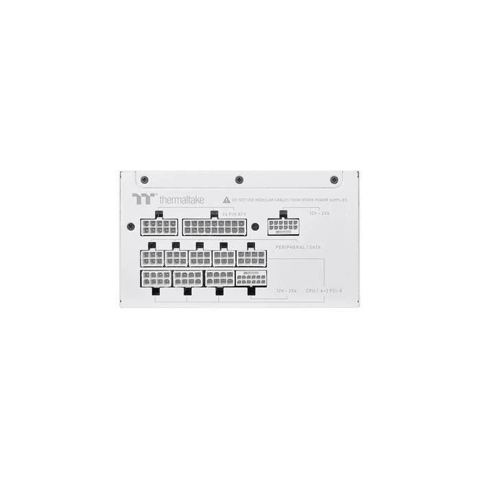 Thermaltake Toughpower XT 1200W White Full Modular 80 Plus Gold Power Supply ATX 3.1