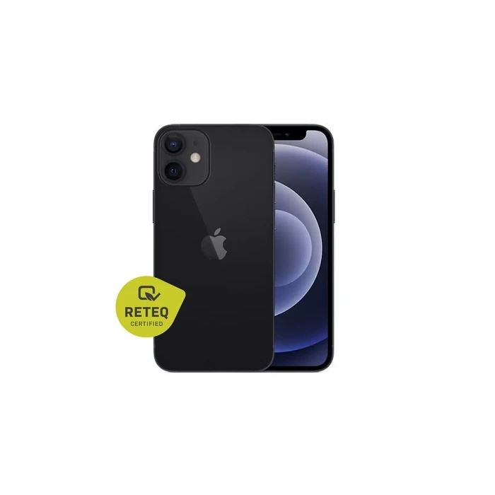 Apple iPhone 12 mini Μαύρο 128GB (Ανακαινισμένο) - RETEQ Certified