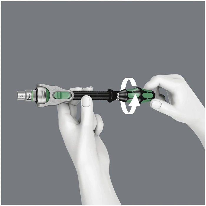 Wera 8100 SB 2 Zyklop 3/8" Speed Ratchet and Socket Set, 43 pcs