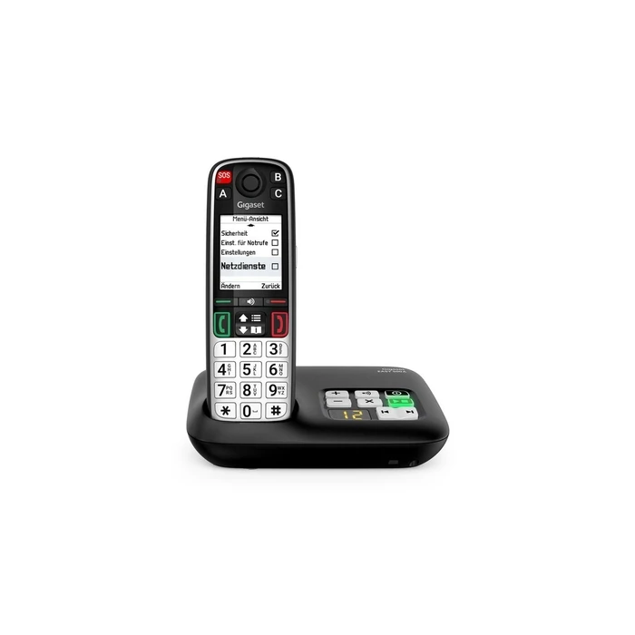 Gigaset EASY 500 AM – Cordless DECT Phone with Answering Machine
