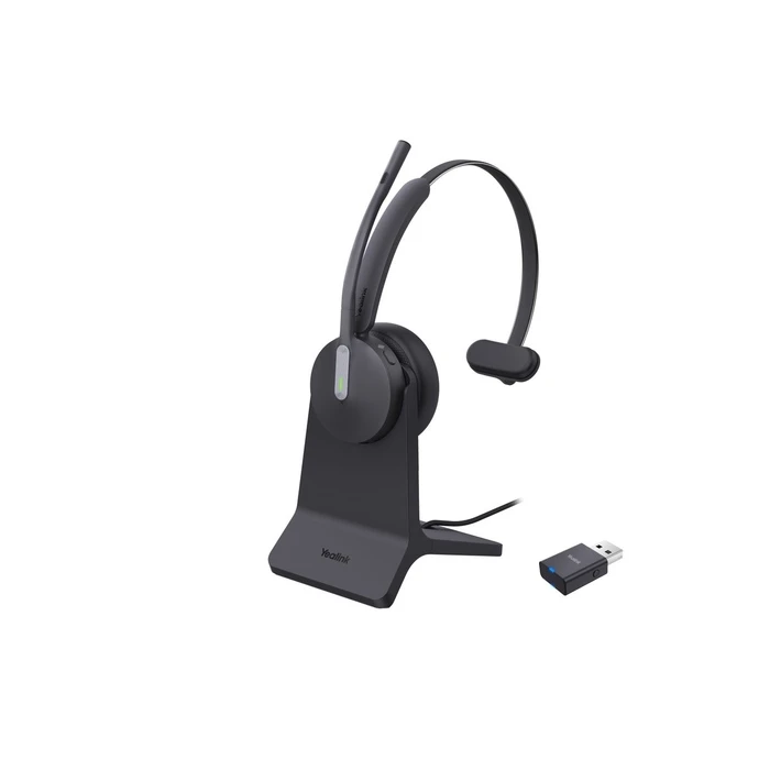 Yealink WH64 Hybrid Mono VOIP Headset with Charging Stand