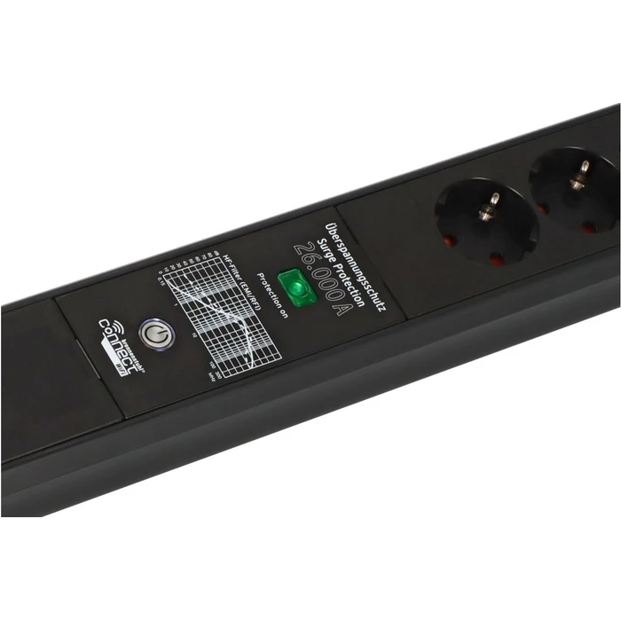 Brennenstuhl Premium-Line 6-Way Surge Protected Power Strip