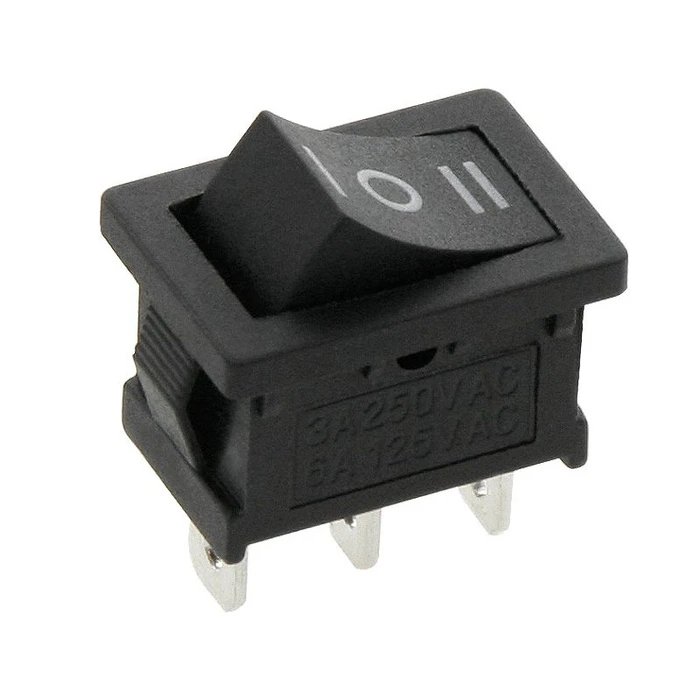 Default Brand Toggle Switch ON OFF ON 3A 250V 3 Contacts