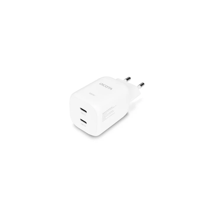 Dicota 2-θύρας GaN φορτιστής τοίχου (100W) EU λευκό