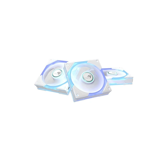 ASUS ROG Eurux GR120 122mm ARGB Case Fans (3-pack) White