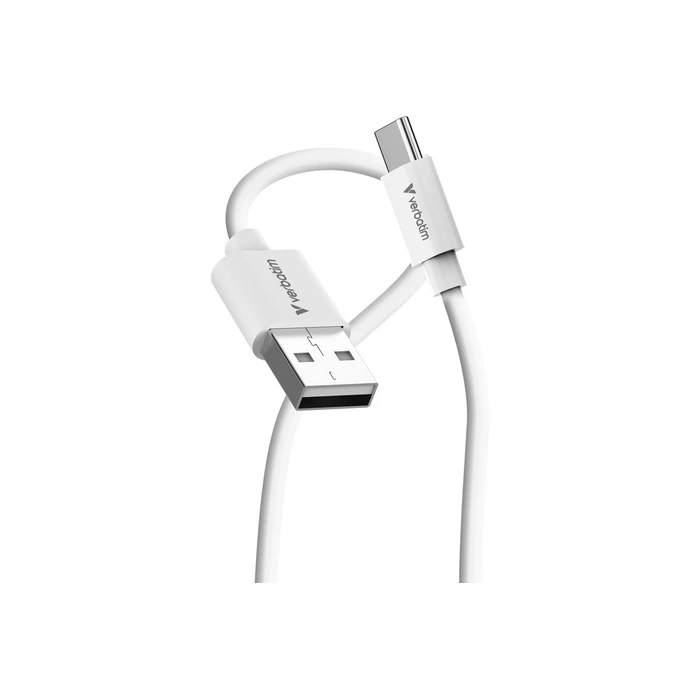 Verbatim USB-C to USB-C Charging Cable USB 2.0 1m 18W Black (2 pcs)