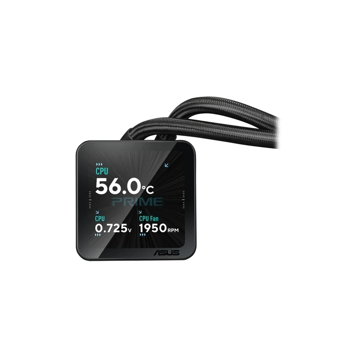 Asus Prime SLC II 360 ARGB LCD Υδρόψυξη AIO CPU με 3 Ανεμιστήρες 120mm