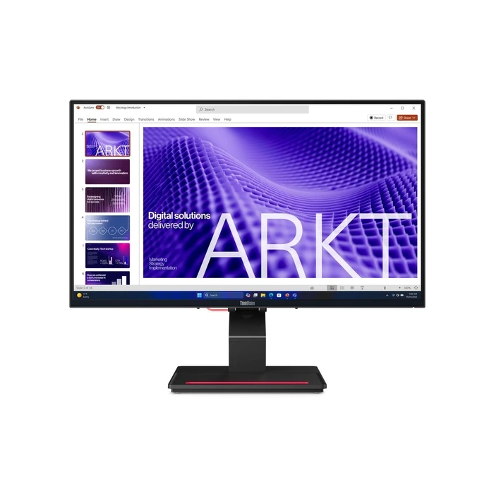 Lenovo ThinkVision T24D-4t 23,8" FHD οθόνη αφής με USB-C docking (HDMI/DP)