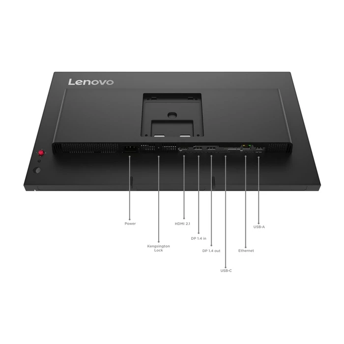 Lenovo ThinkVision T24D-4t 23,8" FHD οθόνη αφής με USB-C docking (HDMI/DP)