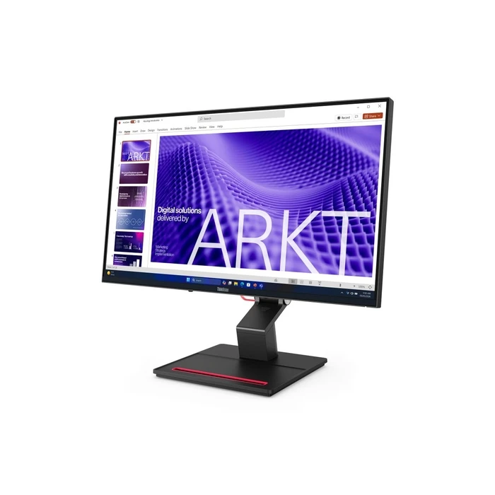 Lenovo ThinkVision T24D-4t 23,8" FHD οθόνη αφής με USB-C docking (HDMI/DP)