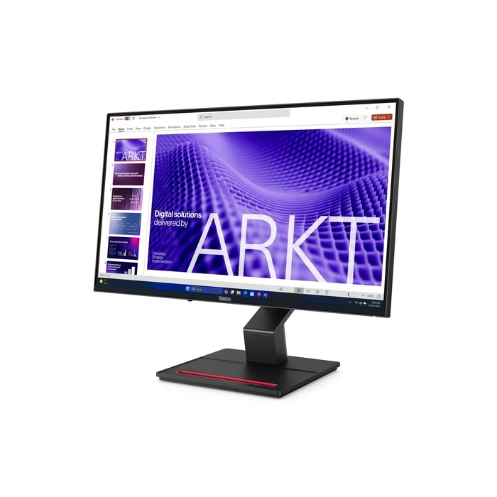 Lenovo ThinkVision T24D-4t 23,8" FHD οθόνη αφής με USB-C docking (HDMI/DP)