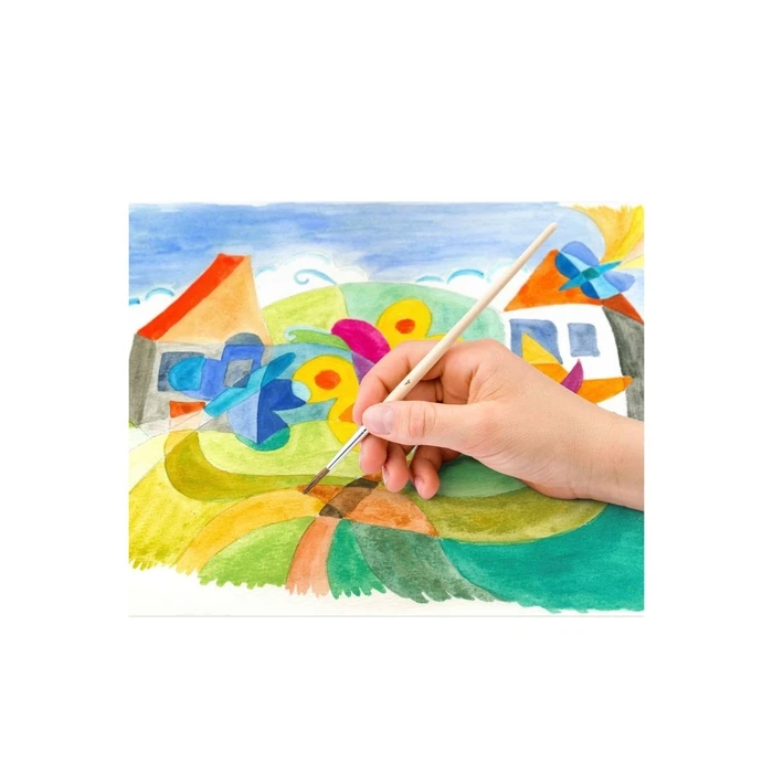 STAEDTLER Noris Watercolour Set 12 Colours + Deckwei? (Opaque White) & Brush