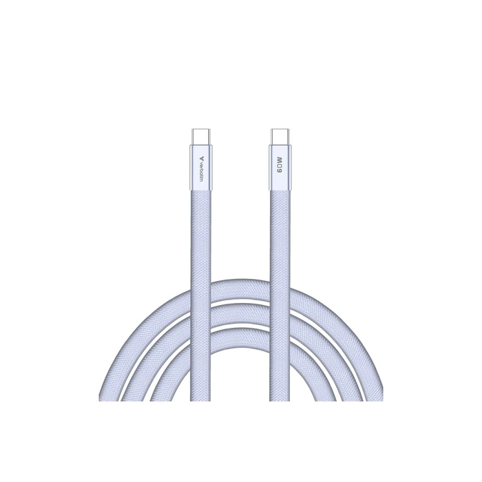 Verbatim USB-C to USB-C Cable 60W PD Purple 1.2 m (Model 30275)