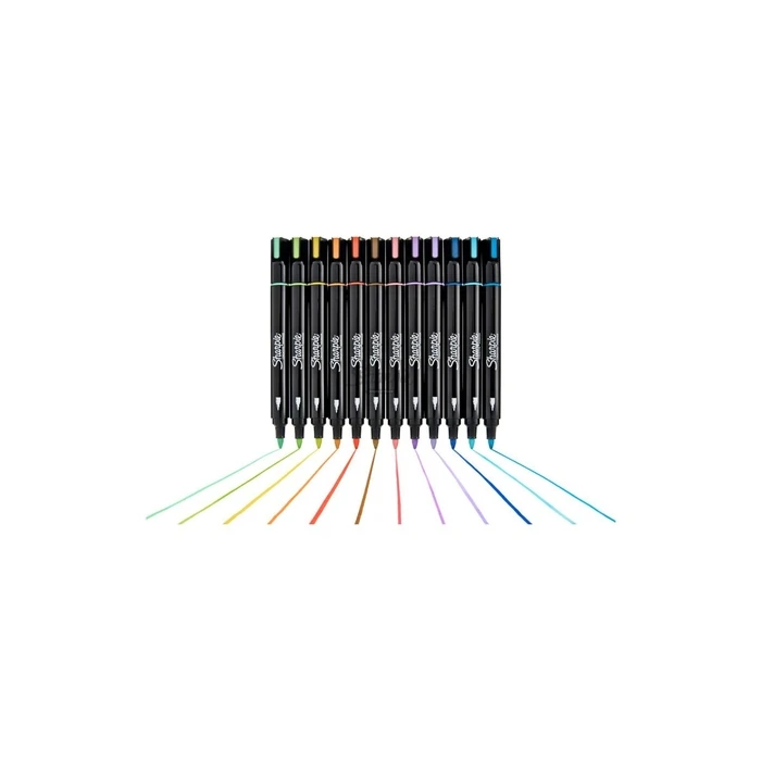 Sharpie M Bullet Acrylic Marker (Set of 12, Assorted Colors)