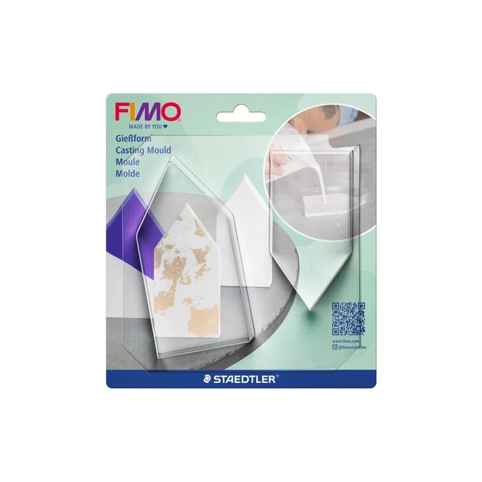 FIMO Gie?form Schale H?user - FIMO casting mould 'Houses' (2-piece set) - FIMO / STAEDTLER