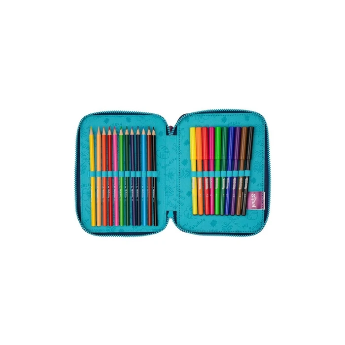 McNeill XL Filled Pencil Case (Etui) with 2 Zippers  Disney Stitch