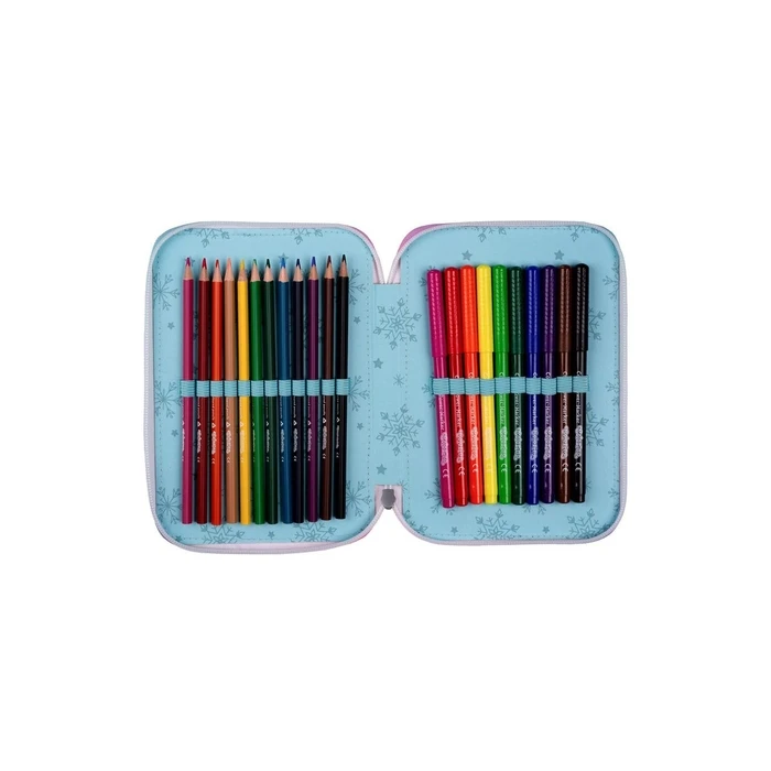 McNeill Filled 2?zip XL Pencil Case (Disney Frozen)