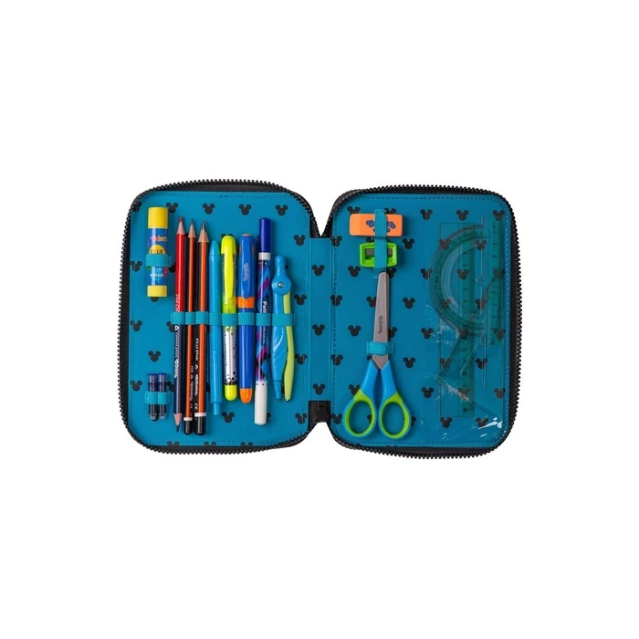 McNeill Etui XL (γεμάτο) με 2 φερμουάρ  Disney Mickey Mouse