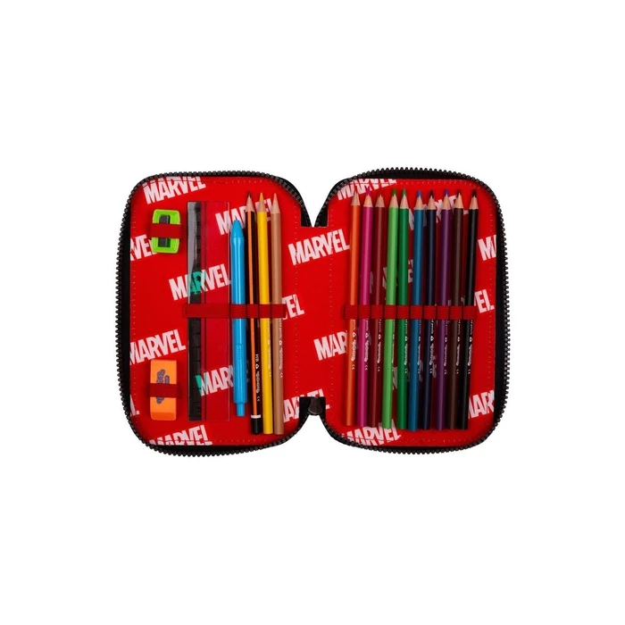 McNeill Etui γεμάτο με 2 φερμουάρ XL MARVEL-AVENGERS