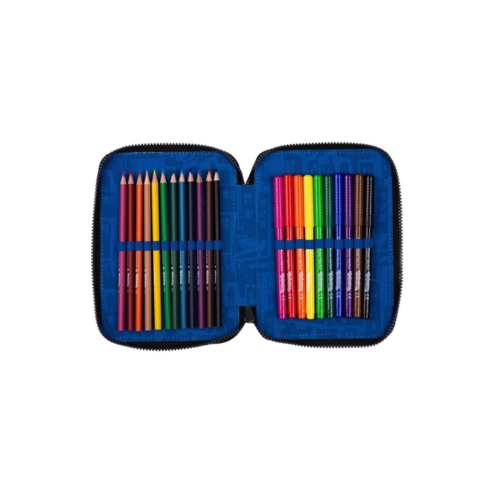 McNeill Etui XL γεμισμένο με 2 φερμουάρ  MARVEL Spider-Man
