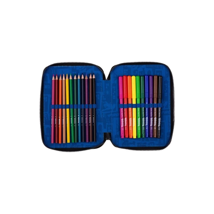 McNeill Etui XL γεμισμένο με 2 φερμουάρ  MARVEL Spider-Man