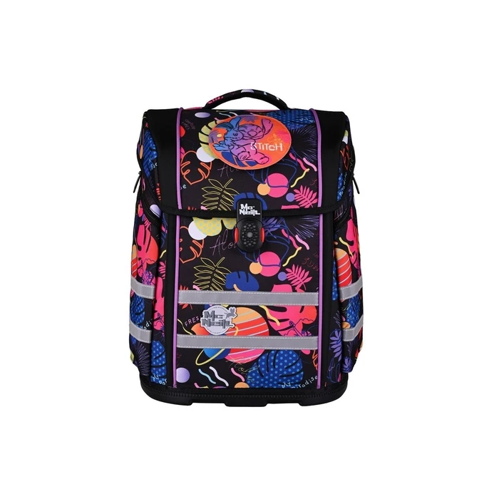 McNeill Schulranzen-Set PERFECTO 5-piece School Bag Set  DISNEY STITCH III