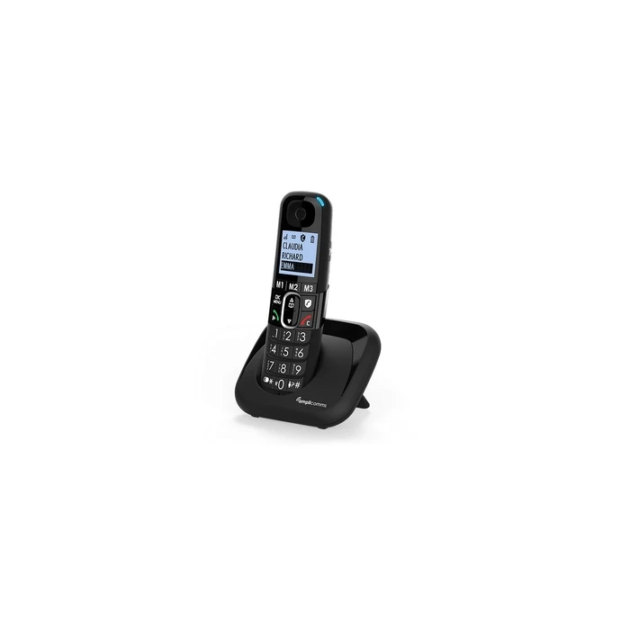 Amplicomms BigTel 1500 ασύρματο DECT τηλέφωνο - Μαύρο
