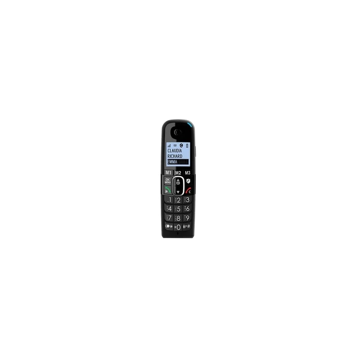 Amplicomms BigTel 1500 ασύρματο DECT τηλέφωνο - Μαύρο