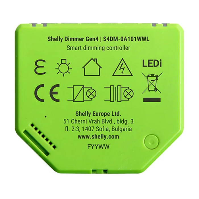Shelly Gen4 Smart Dimmer Switch ZigBee (DimmerGen4)