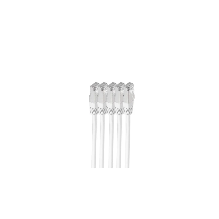 shiverpeaks Patch καλώδιο Cat6 S/FTP LSZH VE5 λευκό 1,0 m