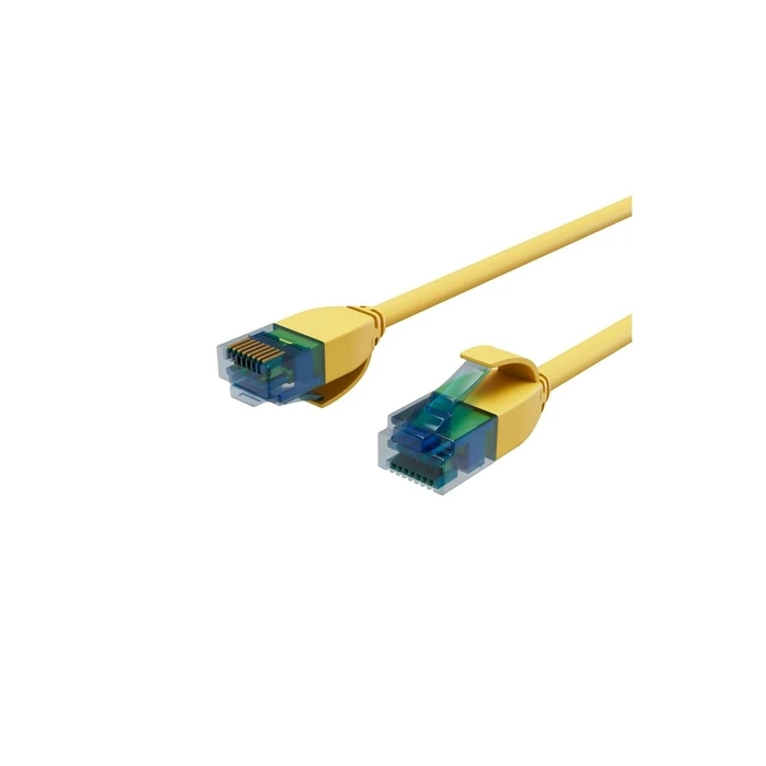 Shiverpeaks Cat6 U/UTP Slim Patch Cable 2m Yellow (BS08-22032)