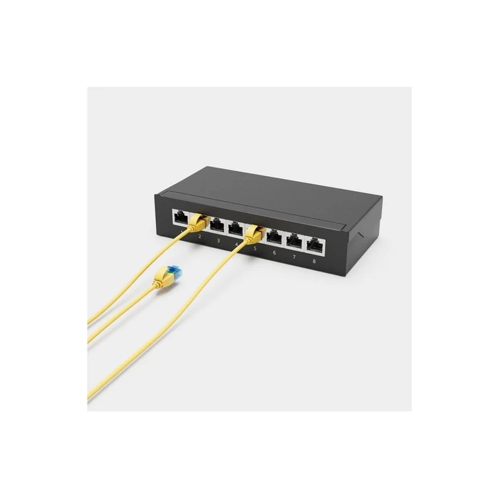 Shiverpeaks Patch Cable Cat.6 U/UTP Slim Yellow 5 m (BS08-22052)