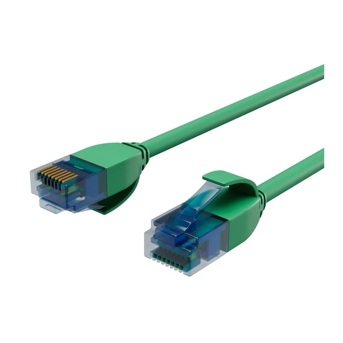 shiverpeaks Patch Cable Cat.6 U/UTP Slim - 1 m, Green