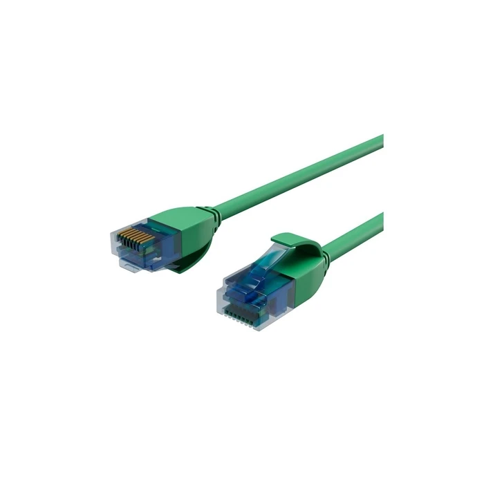 Shiverpeaks BASIC-S patch cable Cat6 U/UTP slim green 3.0 m (BS08-22043)