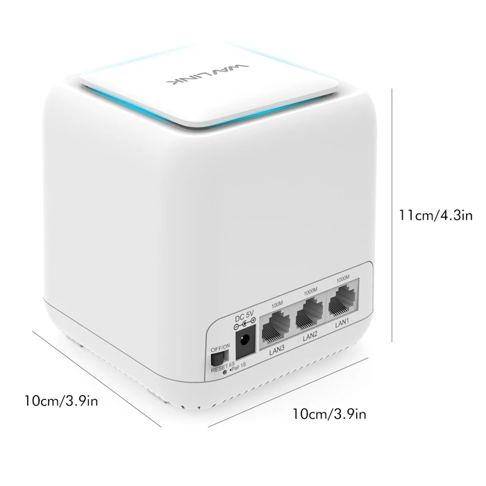 Access Point Wavlink HALO BASE PRO AC1200 DUAL-BAND With TOUCHLINK 1 PACK