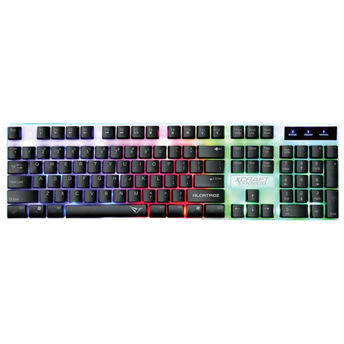Πληκτρολόγιο Ενσύρματο Alcatroz SPILL PROOF Gaming With BACKLIGHT EFFECTS