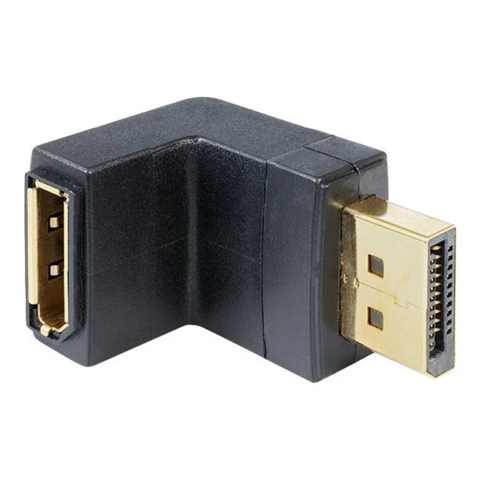 Αντάπτορας Displayport DeLock male > Displayport female angled down
