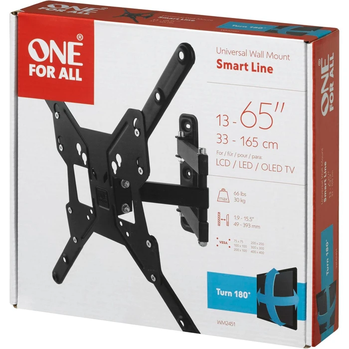 Βάση Τηλεόρασης One for All TV 55 Smart Turn 180
