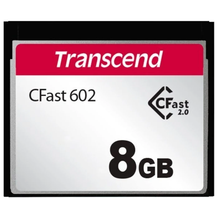Κάρτα Μνήμης CF 8GB Transcend CFast 2.0 CFX602