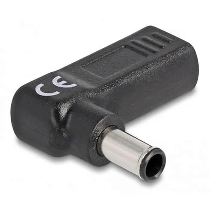 Αντάπτορας Τροφοδοσίας Delock 60014, USB-C σε Sony 6x4.3mm, 90°, μαύρος
