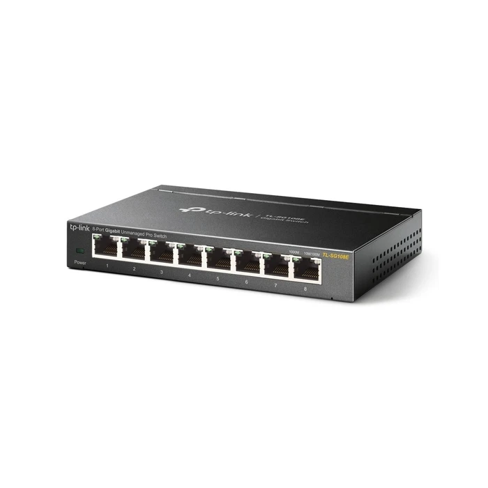 TP-LINK TL-SG108E 8-θυρών Gigabit Easy Smart Switch (Unmanaged, L2)