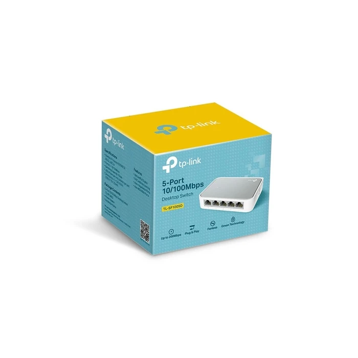 TP-Link TL-SF1005D Unmanaged L2 5-Port Fast Ethernet Switch