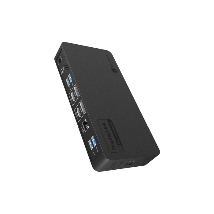 ICY BOX Heart Dock 2255 (IB-DK2255AC) - 11-in-1 USB-C Docking Station, Dual 4K@60Hz, 96W PD