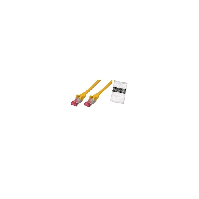 shiverpeaks Patch Cable S/FTP Cat 6A PIMF LSZH GHMT yellow 3m