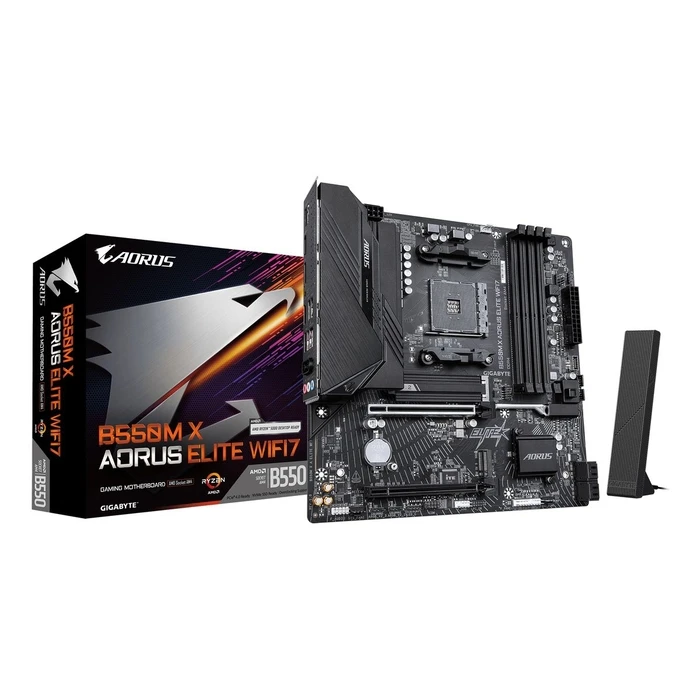 Gigabyte B550M X AORUS ELITE WIFI7 (B550, AM4, mATX, DDR4)